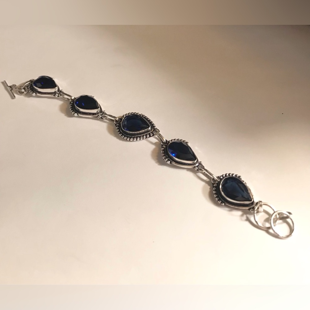 Tanzanite 925 Sterling Silver Bracelet